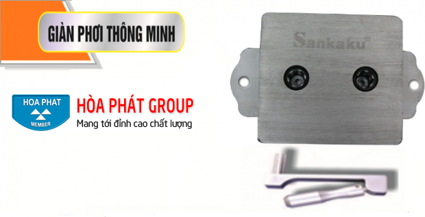 bộ tời giàn phơi sankaku s01 nhập khẩu nhật bản